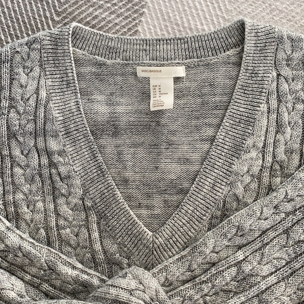 Cozy v-neck sweater